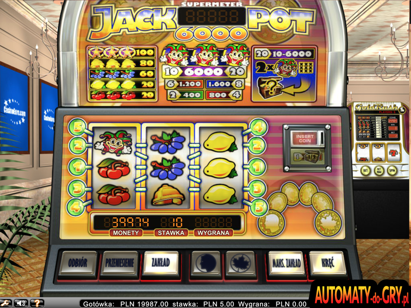 Jackpot 6000 - Automat do Gry